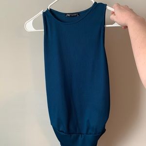 Teal Zara Bodysuit